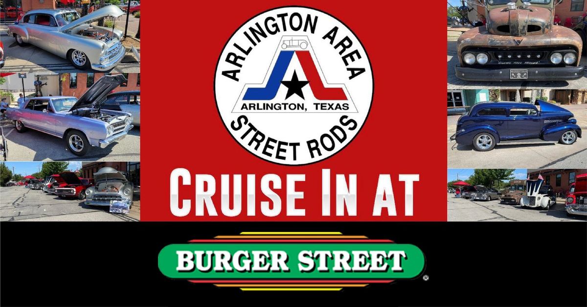 AASR 3rd Thursday Cruise In at Burger Street
