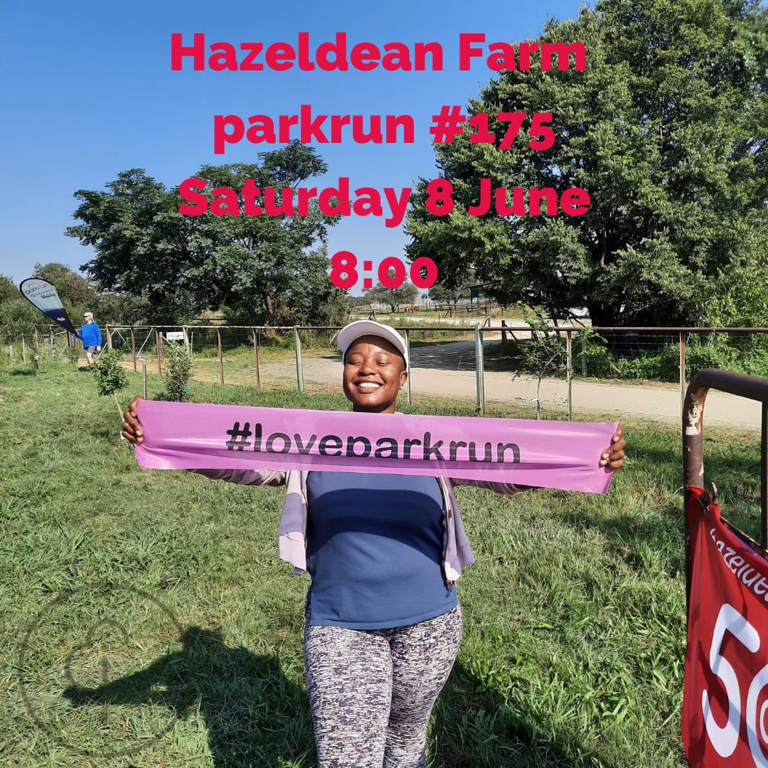 Hazeldean Farm parkrun event #175 - Saturday 8 June