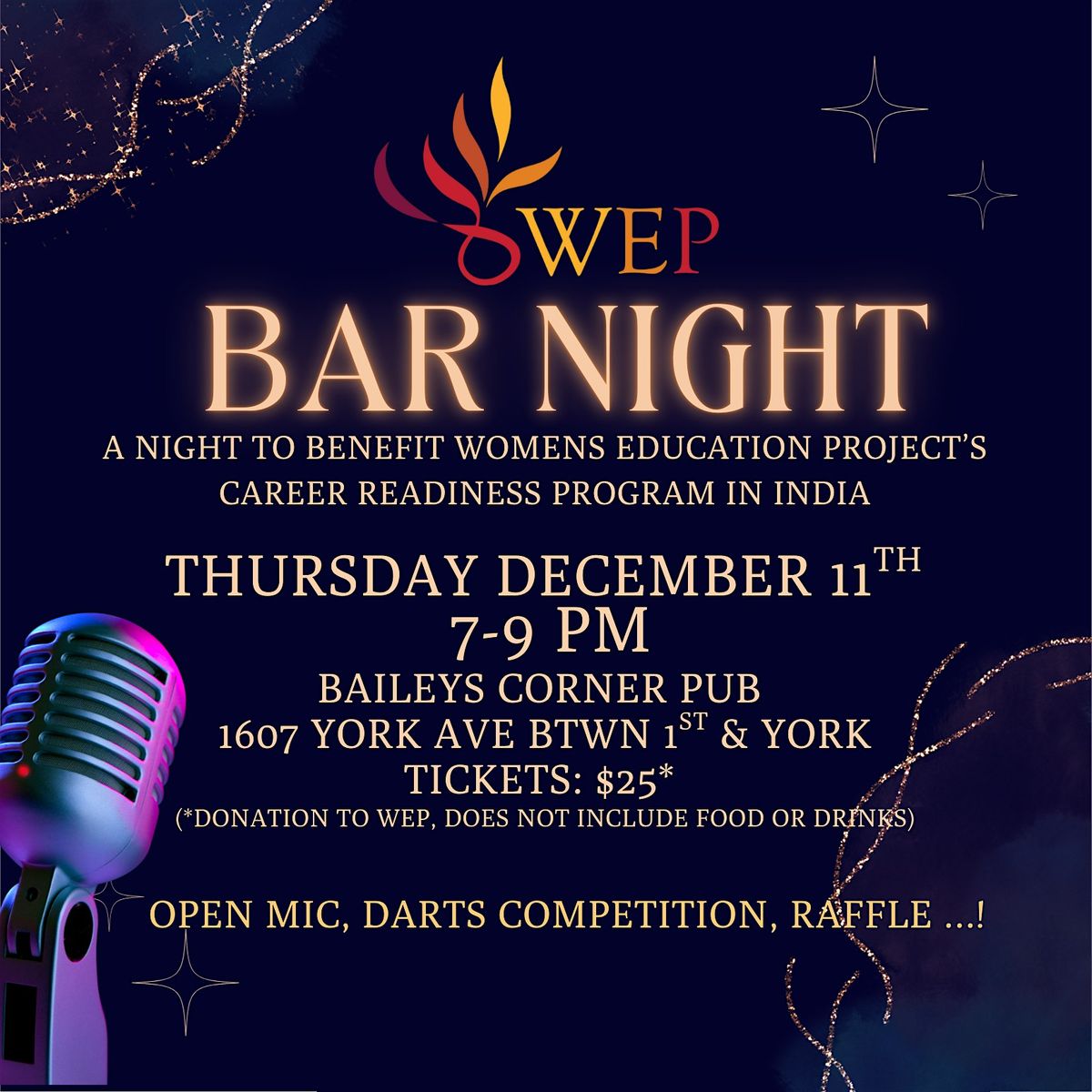 Bar Night with Women's Education Project!