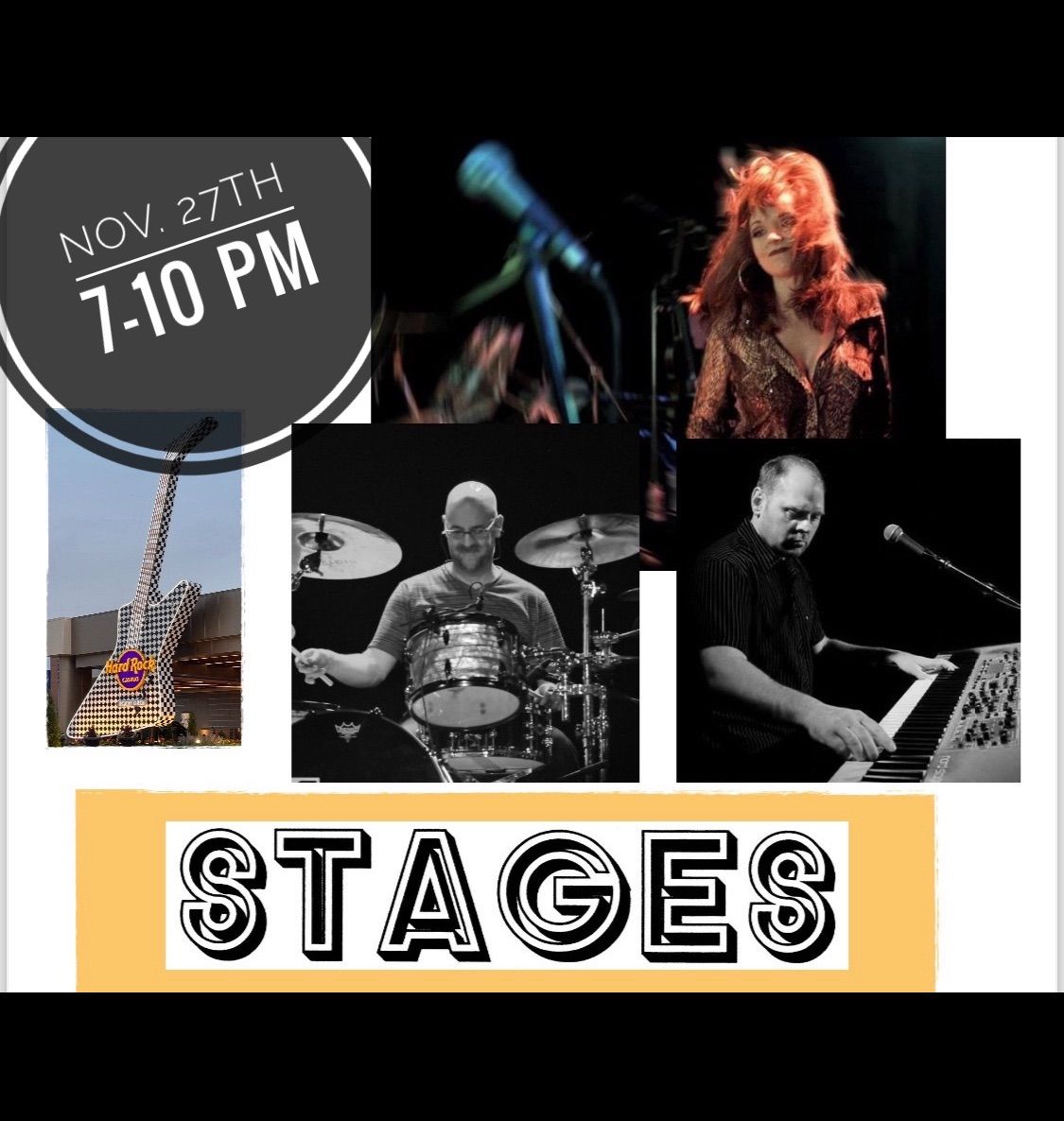 Stages at Hard Rock Casino