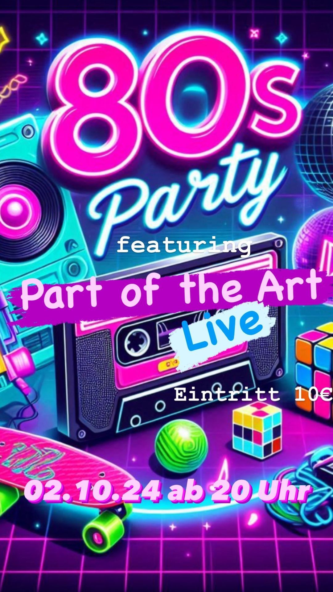 80s Party feat. Part of the Art