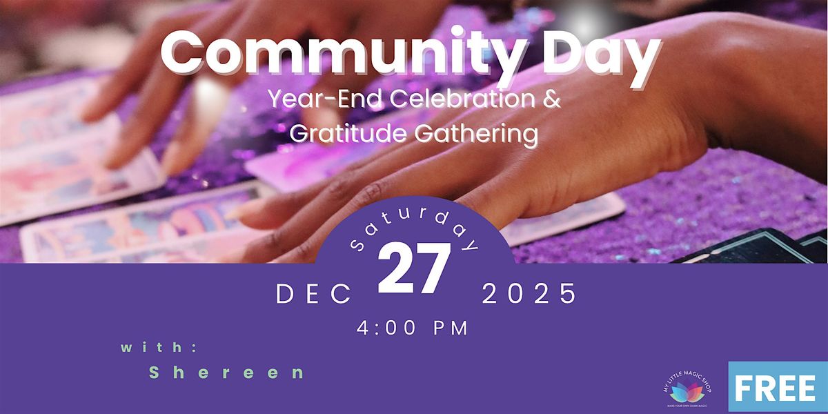 Community Day \u2013 Year-End Celebration & Gratitude Gathering (NYC)