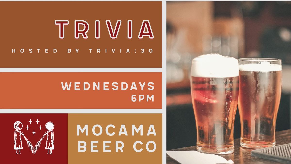 Wednesday Night Trivia at Mocama