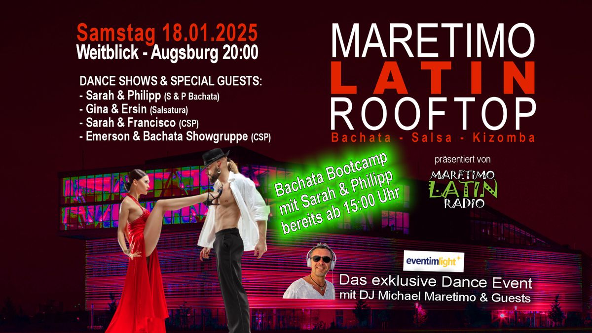 MARETIMO LATIN ROOFTOP - Das exklusive Dance Event im WEITBLICK, mit DJ Michael Maretimo & Guests