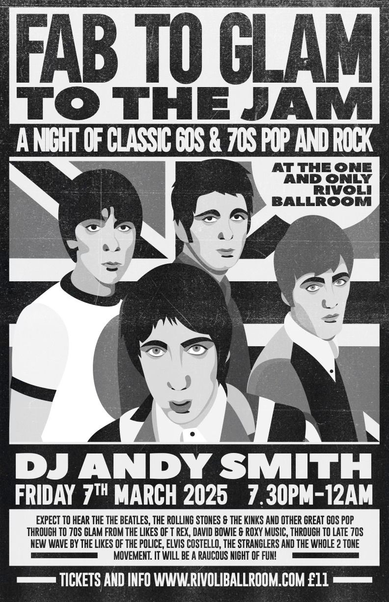 A night of classic 60s & 70s Pop and rock 