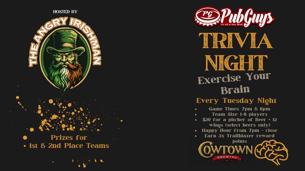 Cowtown Brewing Co. Trivia Night