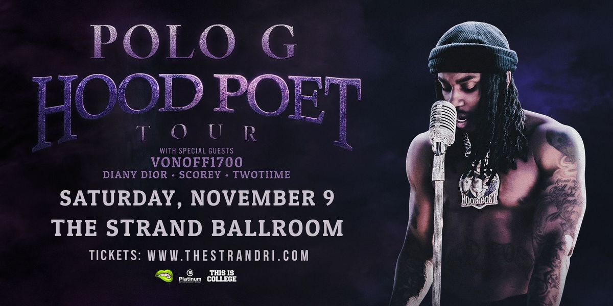 Polo G - Hood Poet Tour