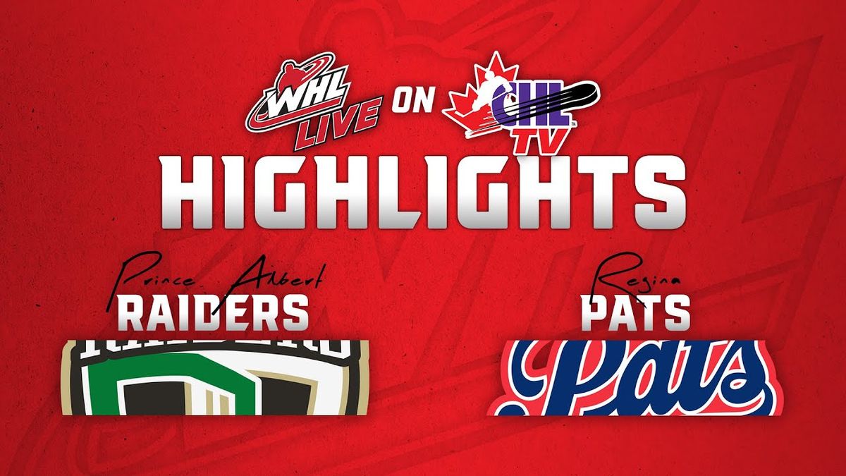 Prince Albert Raiders vs. Regina Pats