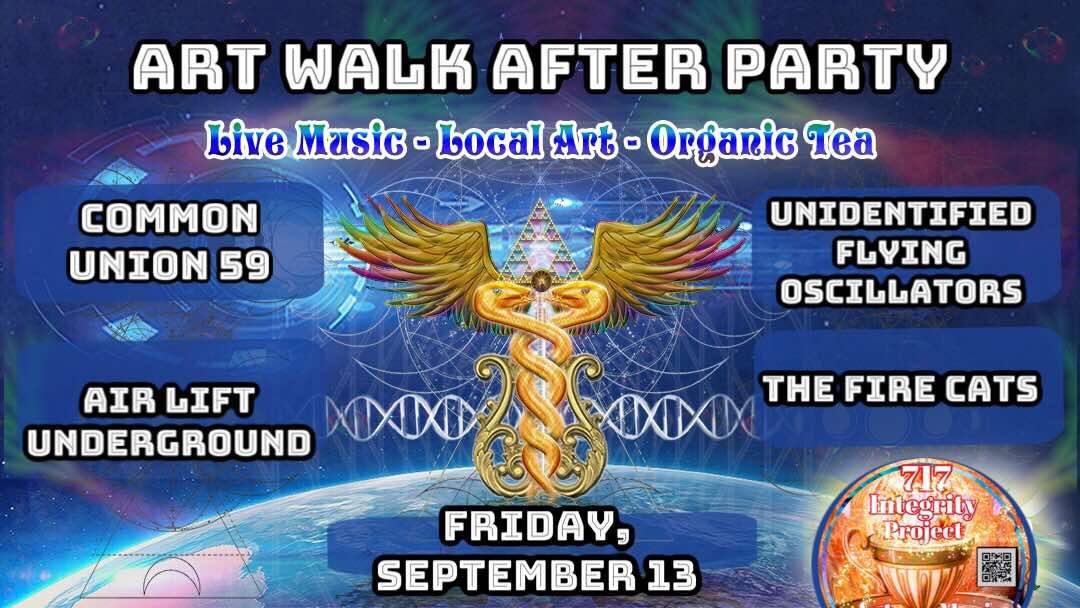 Art Walk After Party - Common Union 59 - Air Lift Underground - Unidentified Flying Oscillators