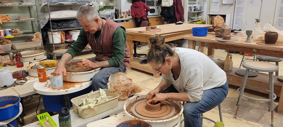 Beginning Wheel Throwing Class