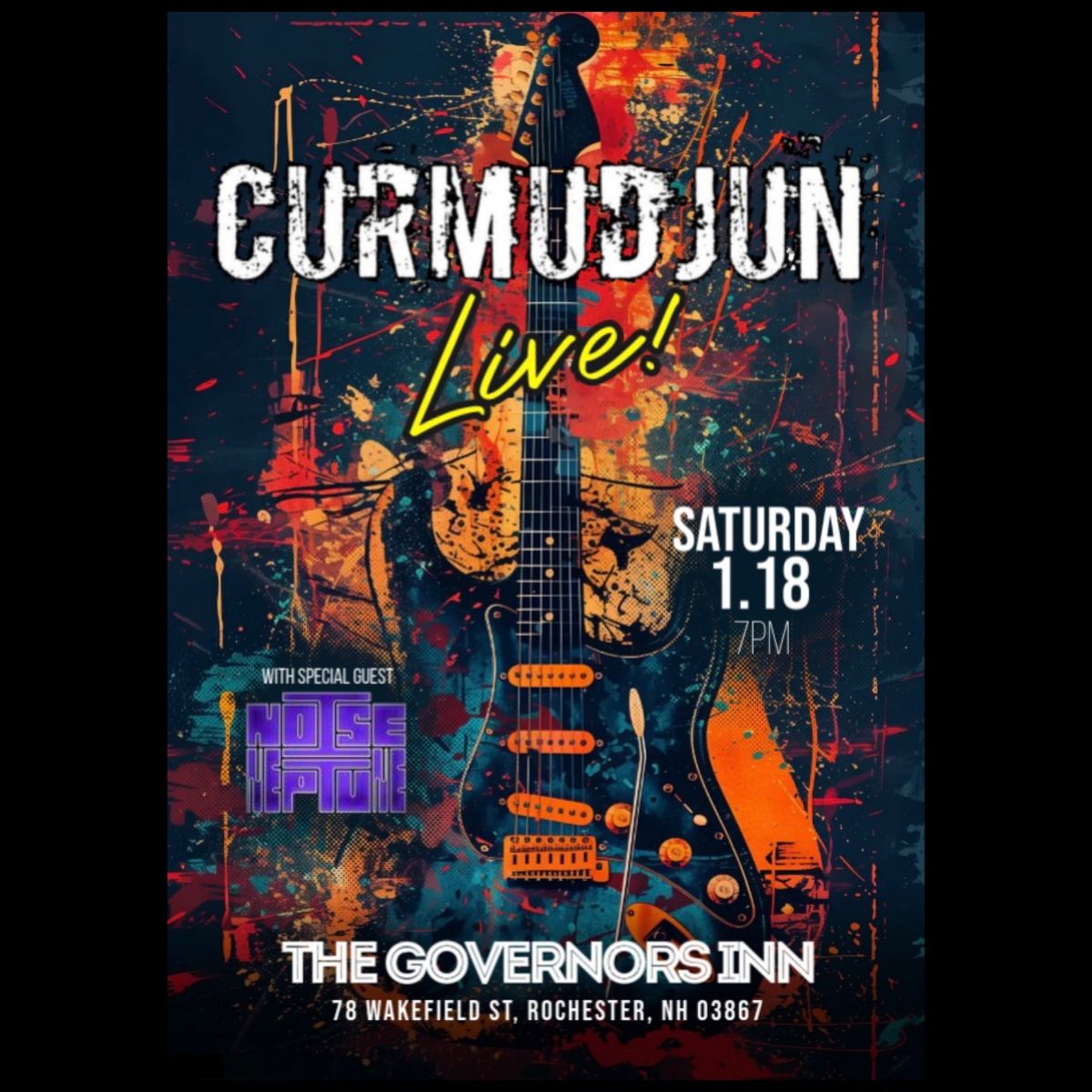 Curmudjun LIVE @ The Governor\u2019s Inn