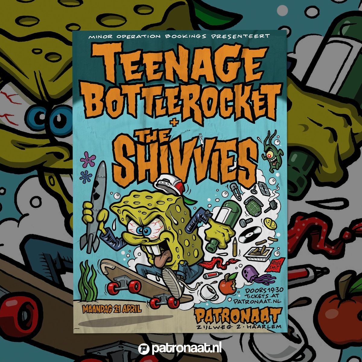 M.O.B. presents Teenage Bottlerocket + The Shivvies | Patronaat Haarlem