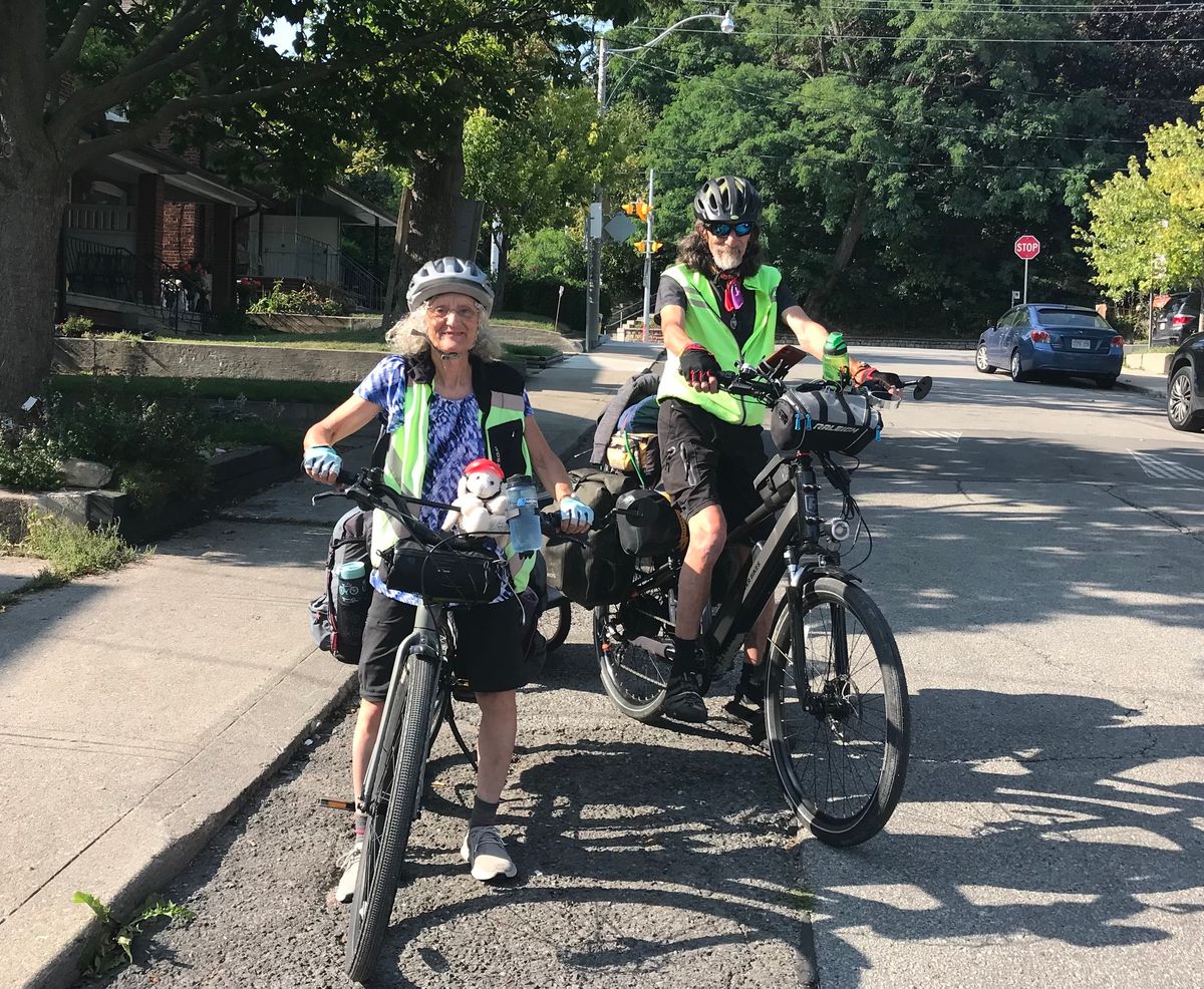 Pedaling Across Canada