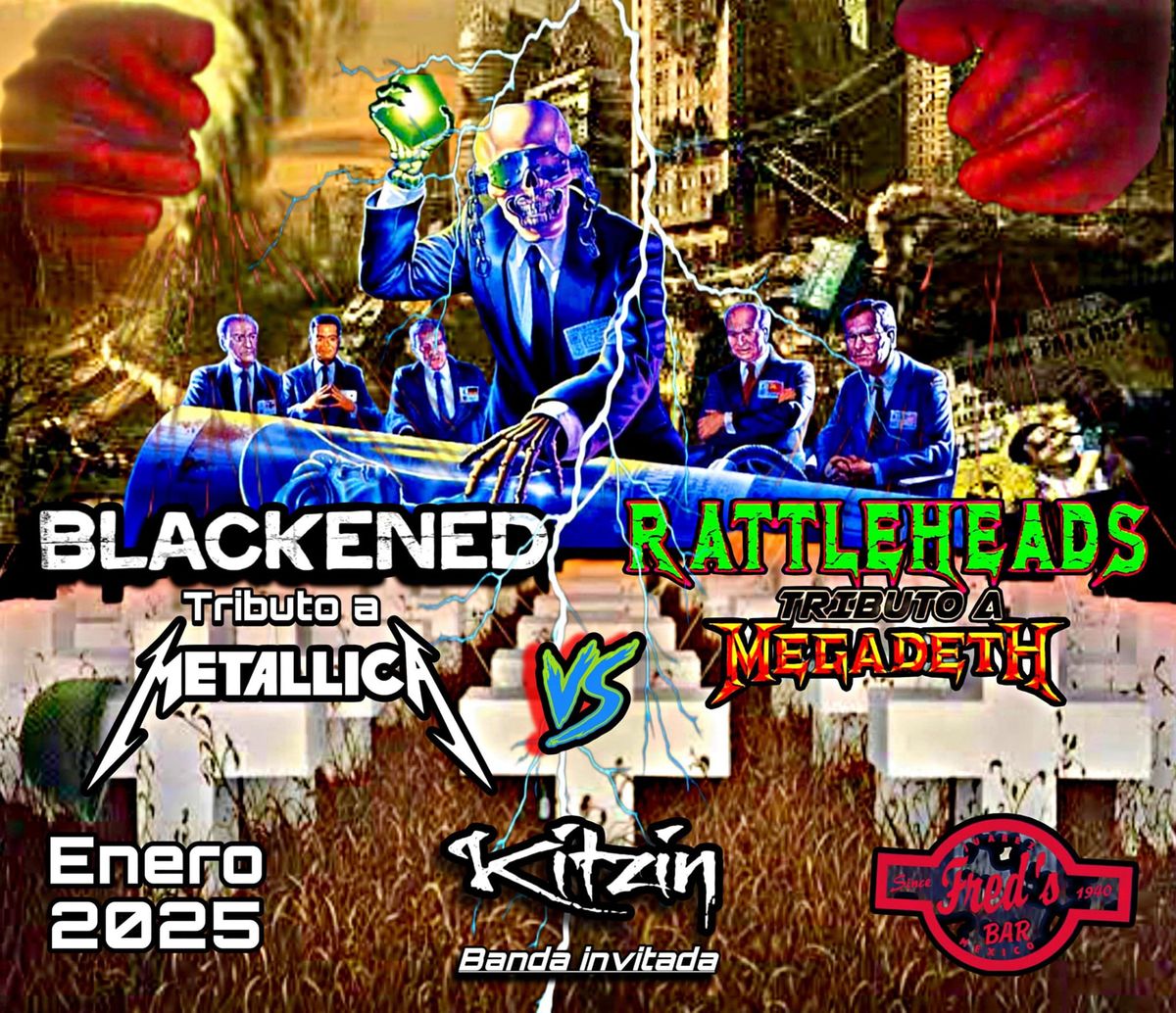  tributo Metallica vs Megadeth 