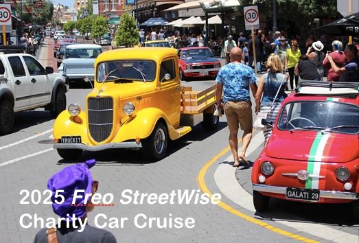 2025 Freo StreetWise Charity Car Cruise 