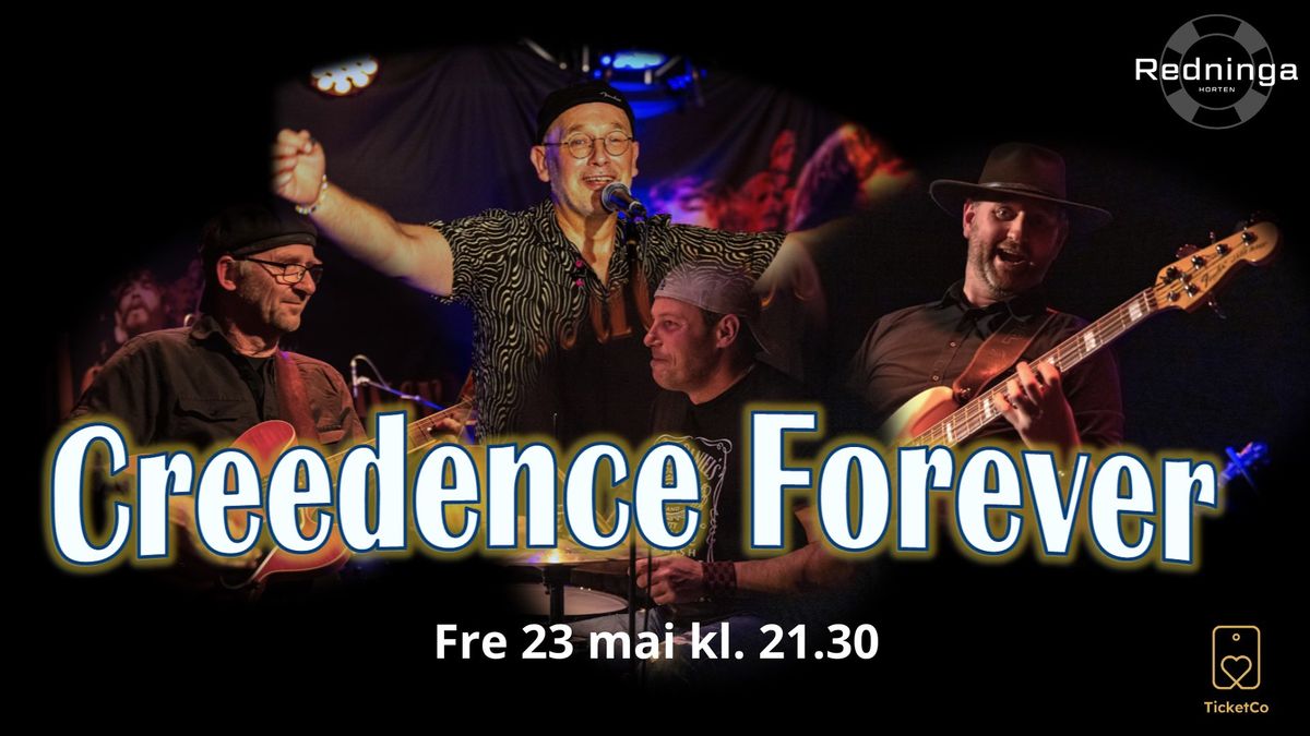 Creedence Forever konsert p\u00e5 Redninga Scene