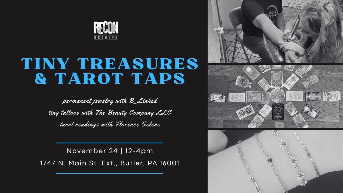 Tiny Treasures & Tarot Taps at Recon Brewing