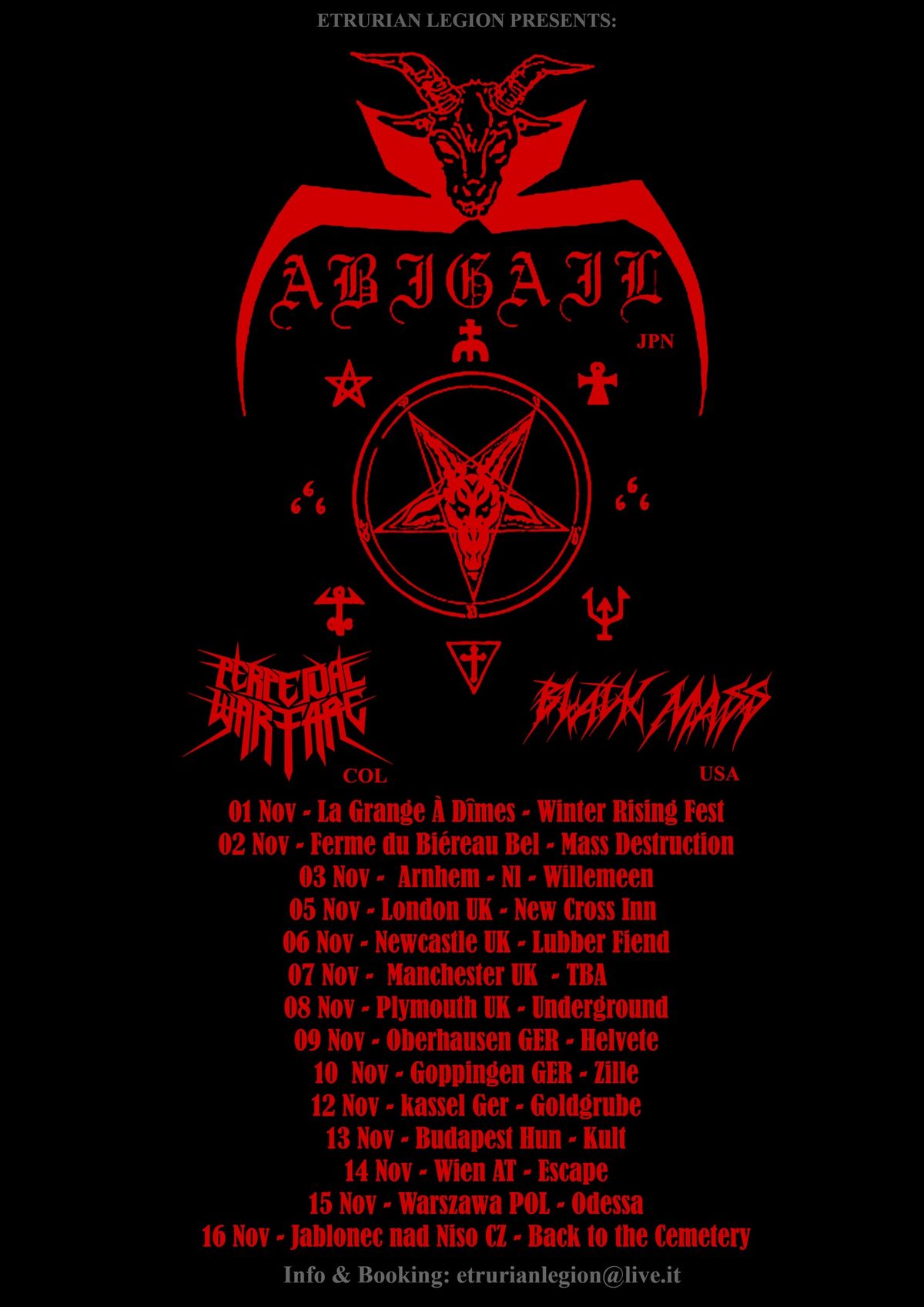 ABIGAIL (JPN) I Perpetual Warfare I Black Mass