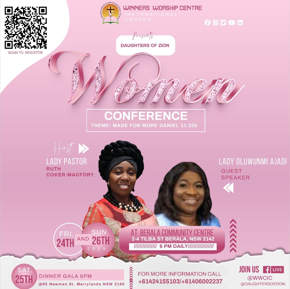 Daughters of Zion Women Conference 2024