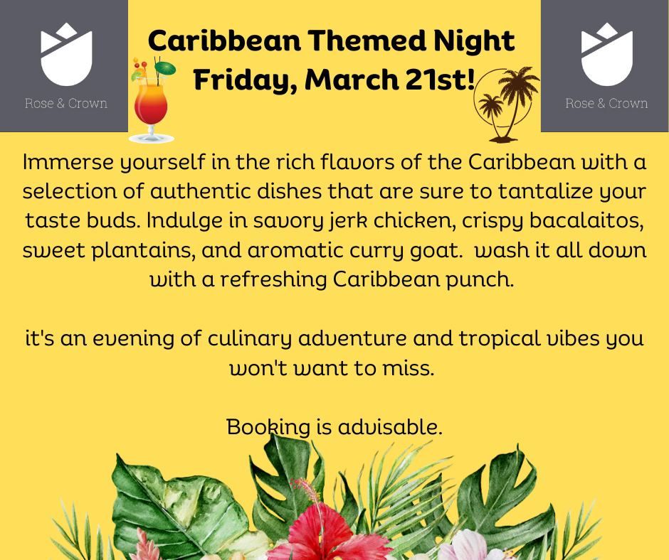 Caribbean Themed Night