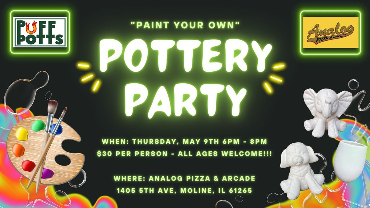 Paint Your Own Pottery