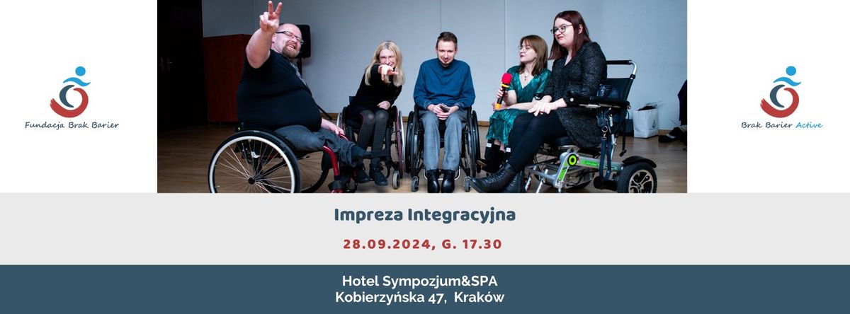 Integracyjna Impreza z Fundacj\u0105 Brak Barier!