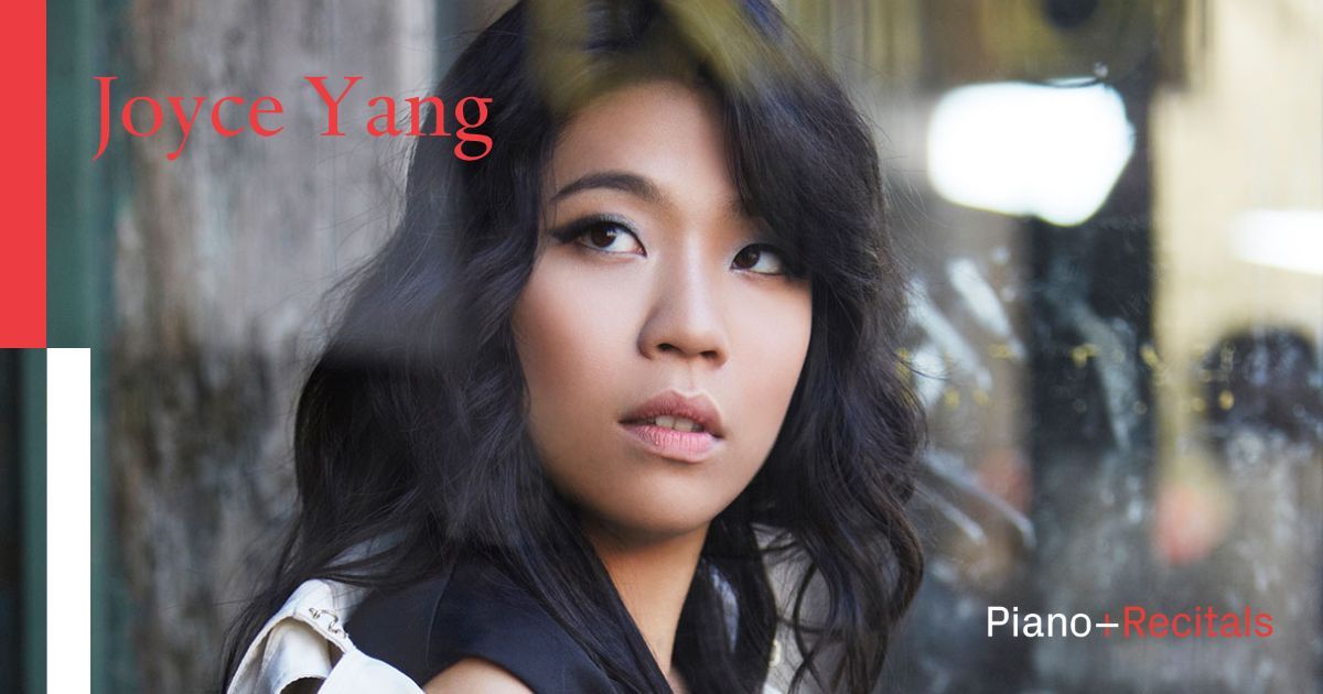 Piano+ and Snow Concert Hall Present Joyce Yang in Canberra