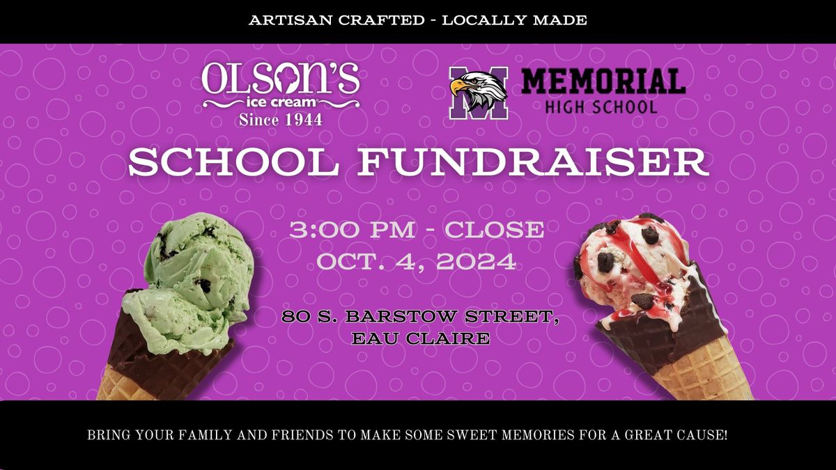 Olson's Ice Cream Share Night