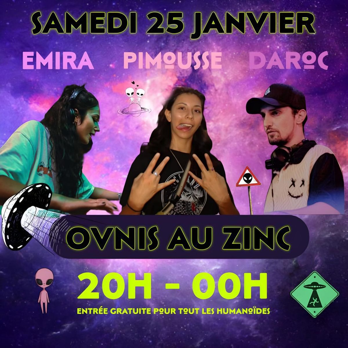 \ud83d\udef8 OVNI AU ZINC \ud83d\udc7d Doggy \/\/ Guest Emira