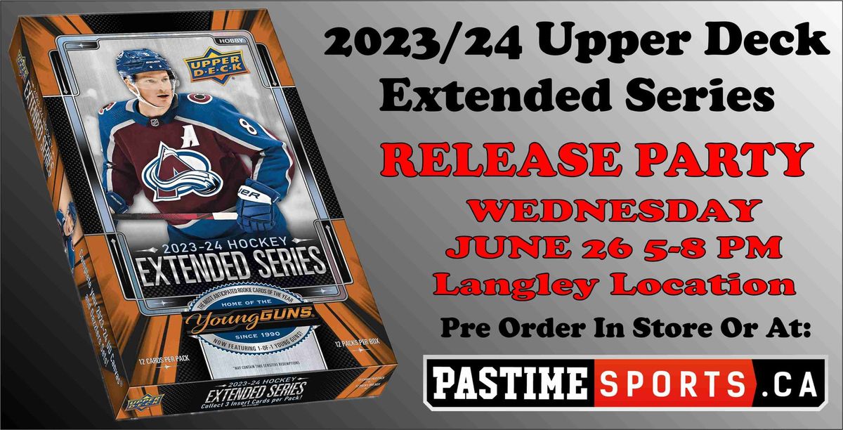 2023\/24 Upper Deck Extended Series Release Party!