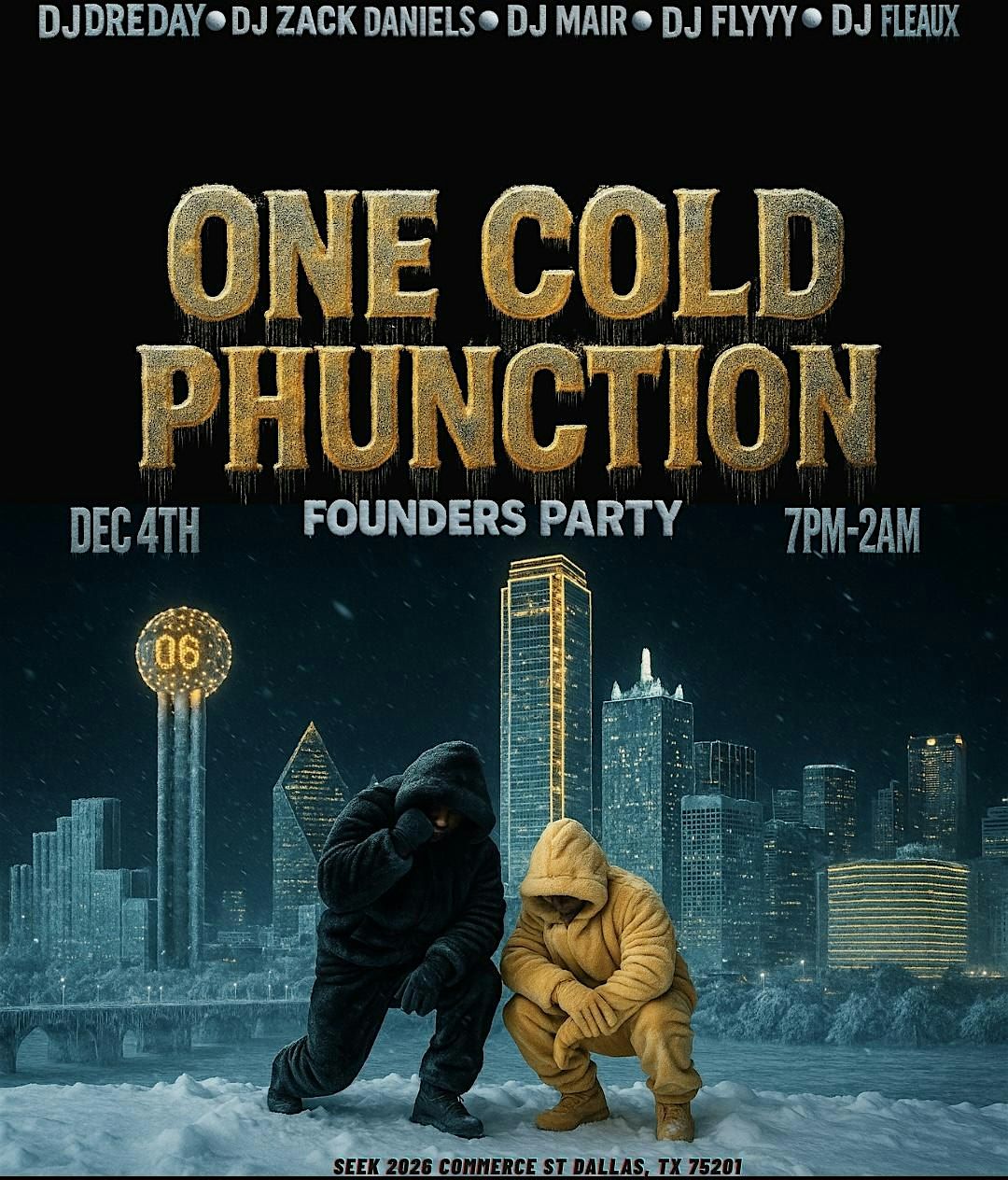 One Cold Phunction: Founders Party