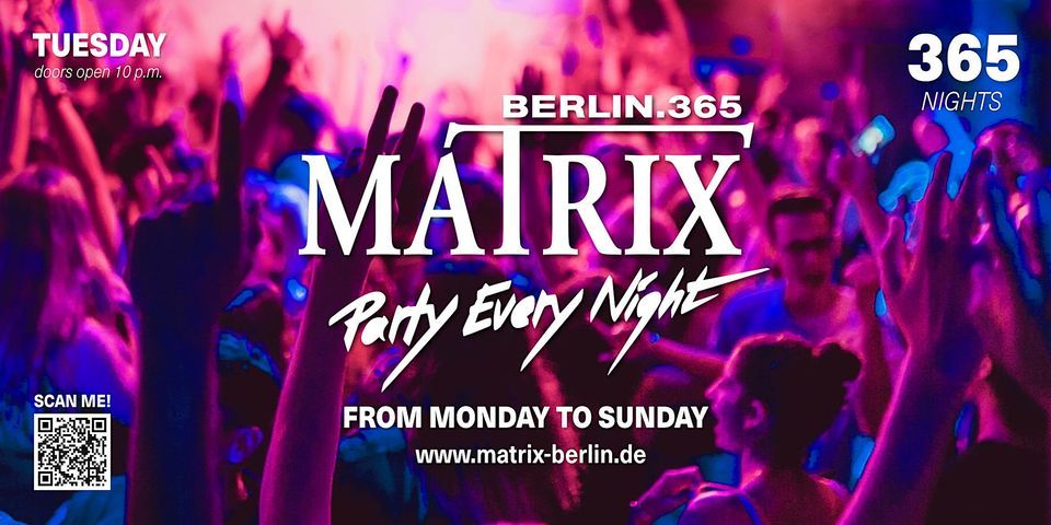 Matrix Club Berlin "Tuesday" 31.01.2023