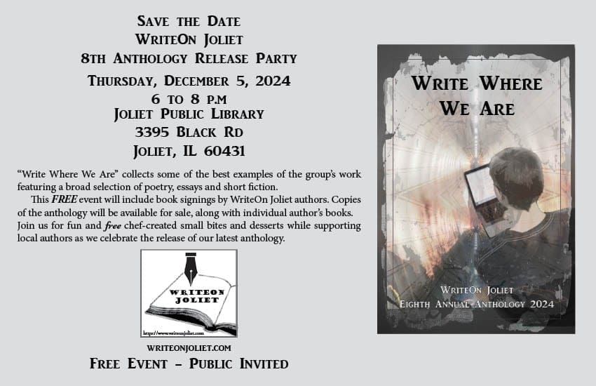 WriteOn Joliet Anthology Release Party