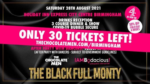 The Black Full Monty Birmingham Dinner & Show