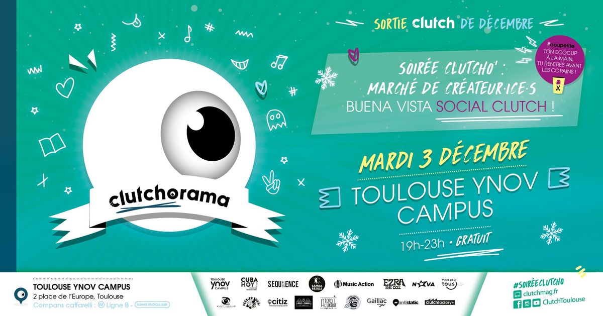 Soir\u00e9e Clutcho' : march\u00e9 de No\u00ebl XXL \u00e0 Ynov !