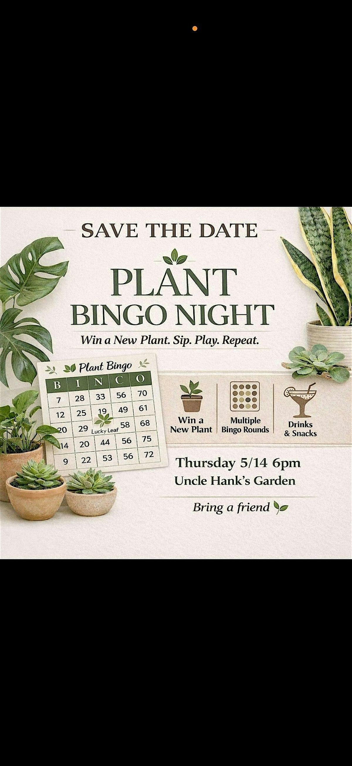Plant Bingo