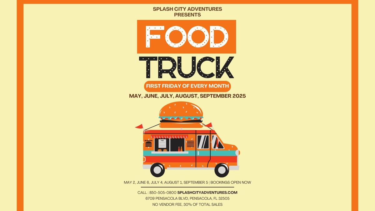 Food Truck Fridays at Splash City Adventures