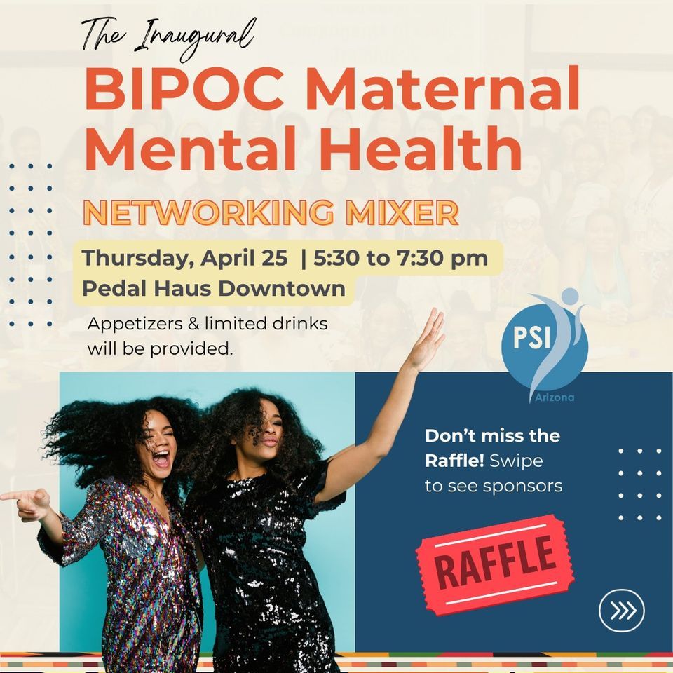 Inaugural BIPOC Maternal Mental Health Networking Mixer