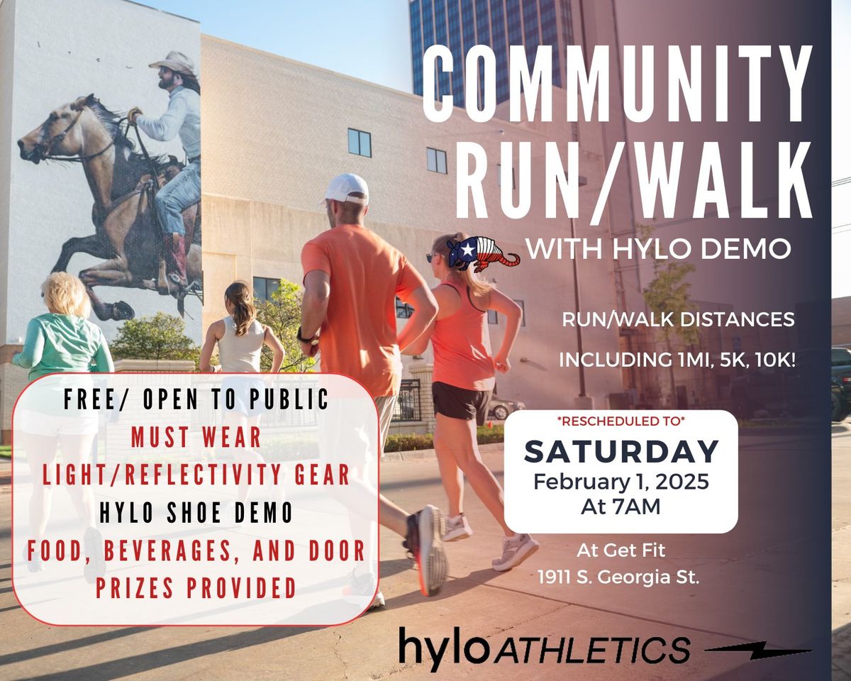 Community Run\/Walk with Hylo Demo