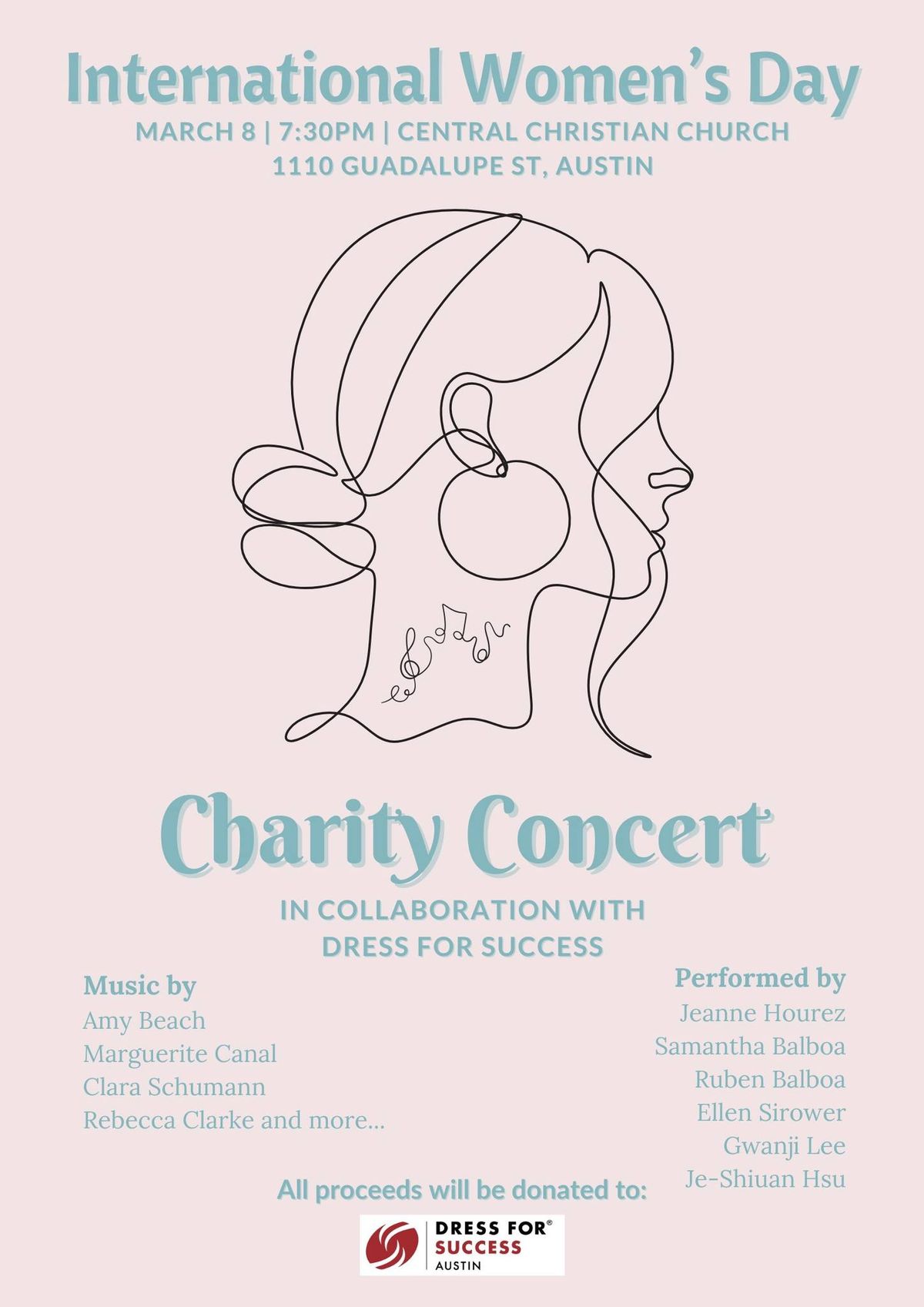 International Women\u2019s Day Charity Concert