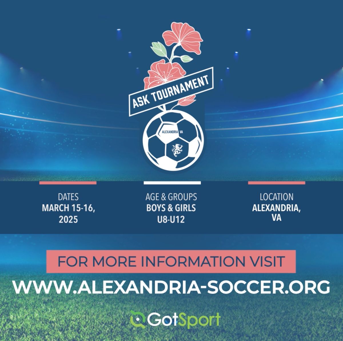 Alexandria Soccer Kickoff (ASK) 2025 | Small Sided U8-12