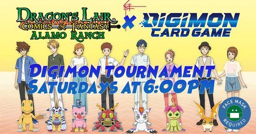 Digimon Tournament Dragon S Lair At Alamo Ranch San Antonio 15 May 21