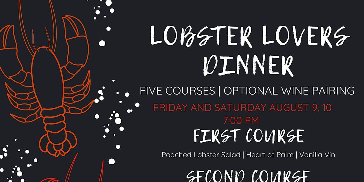 Lobster Lovers Five Course Dinner at Sylver Spoon Dinner Theater