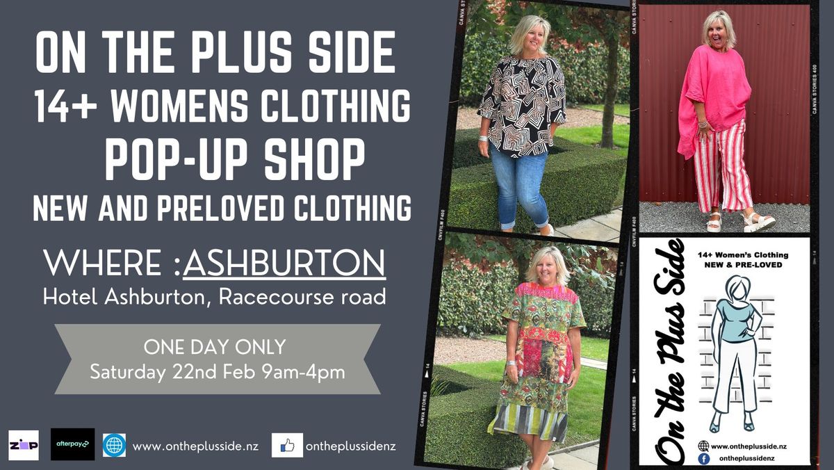 ASHBURTON POP UP SHOP