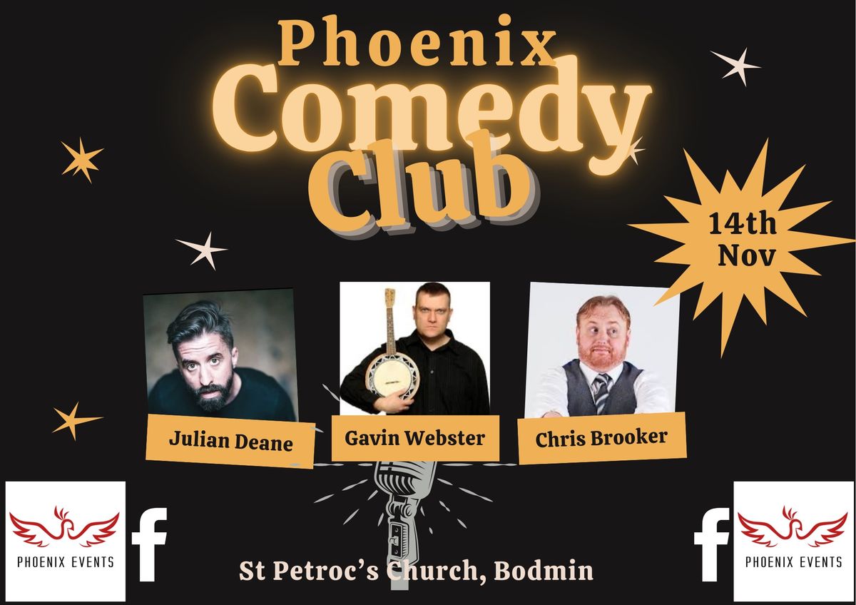 Phoenix Comedy Club St Petroc's Church Bodmin