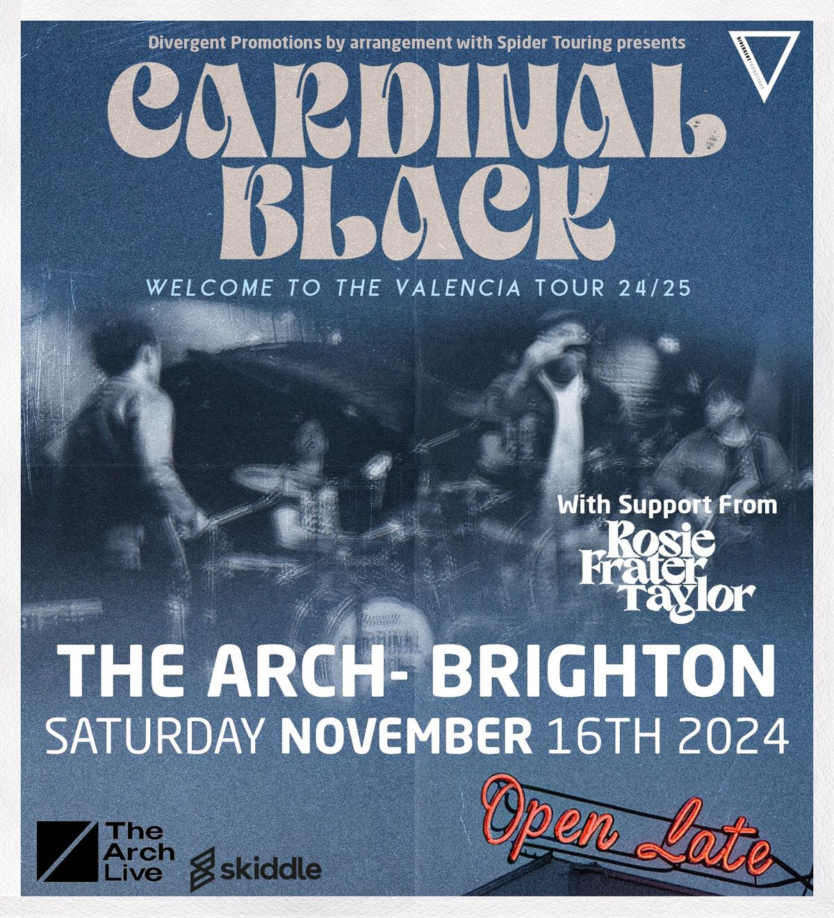 Cardinal Black at The Arch, Brighton