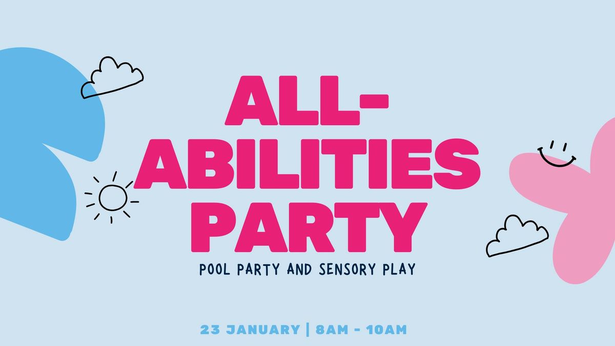 School holidays - All-abilities pool party