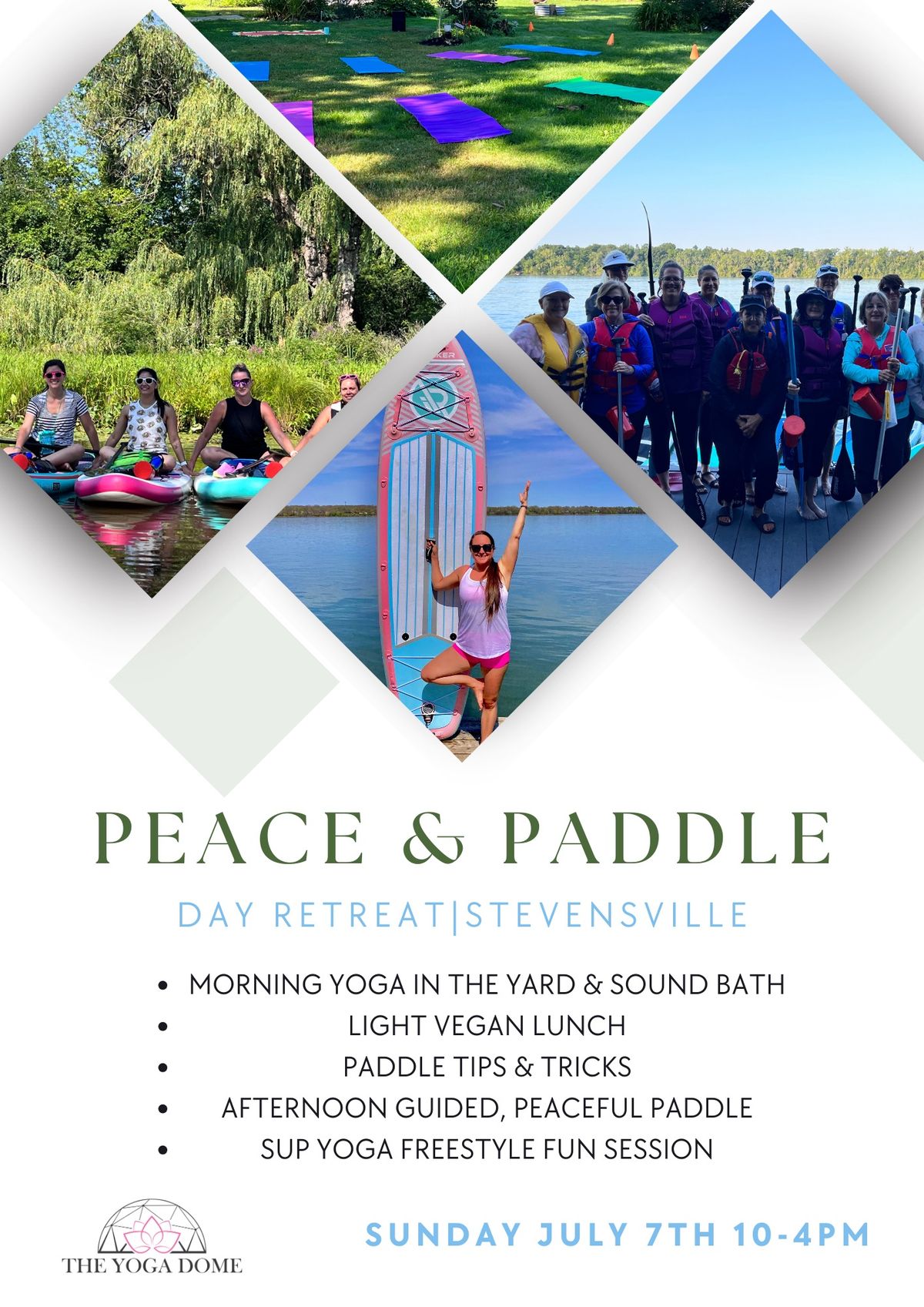 Peace & Paddle Day Retreat