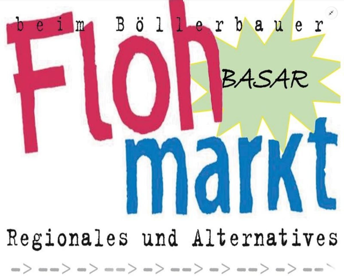 Flohmarkt- Bazar meets Steckerlfisch am Start