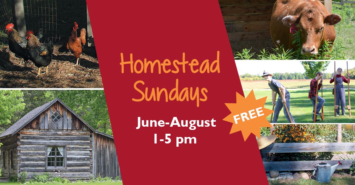Homestead Sundays ~ June-August